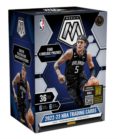 2022-23 Panini Mosaic Basketball Blaster (6 Packs per box, 6 Cards per pack)