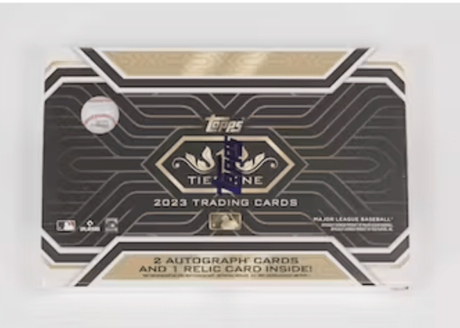 2023 Topps Tier One Baseball Hobby Box (3 Cards per Box)
