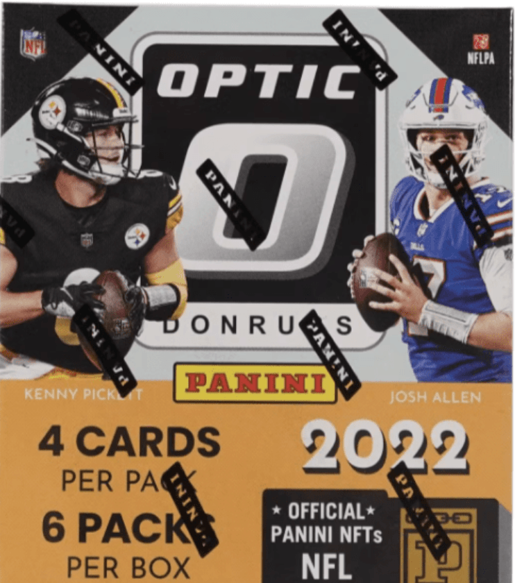 2022 Panini Optic Football Blaster (6 Packs Per Box, 4 Cards Per Pack)