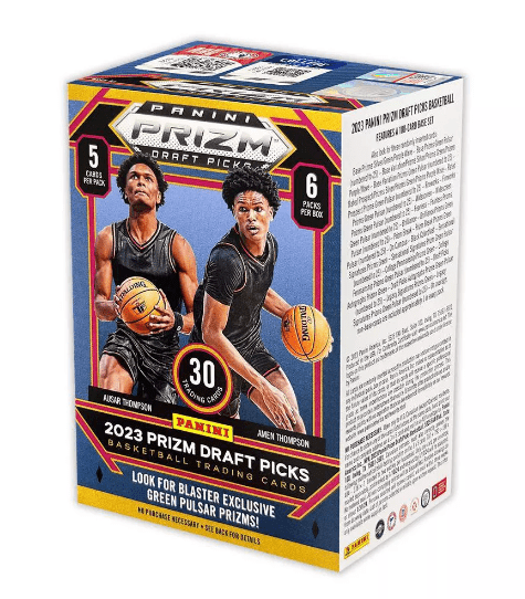 2023 Panini NBA Prizm Draft Picks Blaster Box (6 packs per box, 5 cards per pack)
