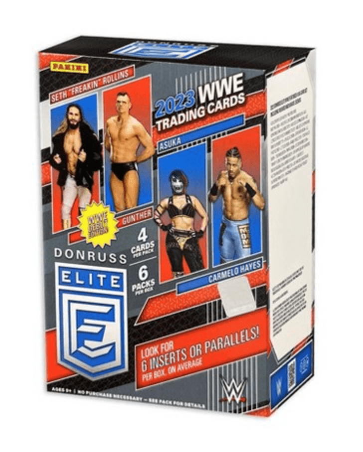 2023 WWE Donruss Elite Blaster Box (6 Packs, 4 Cards Per Pack)