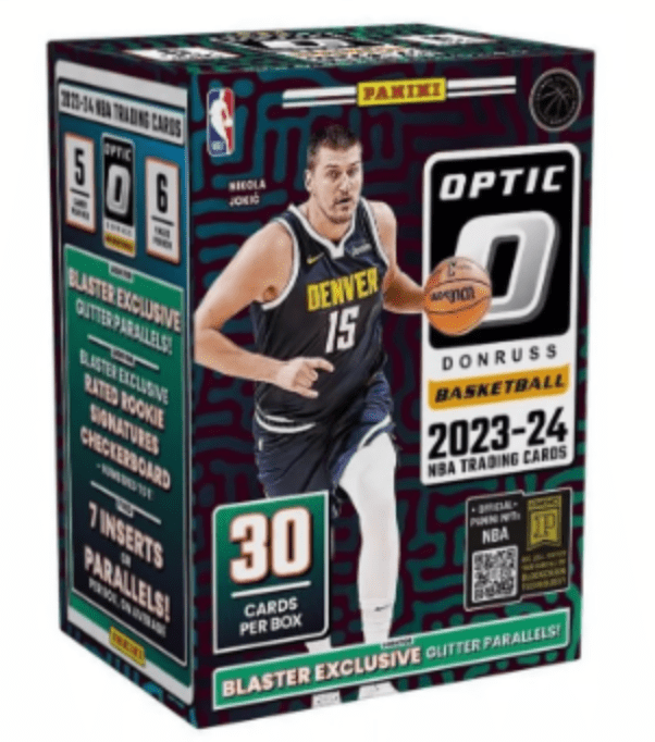 2023-24 Optic Basketball Blaster Box (6 Packs, 5 Cards Per Pack)