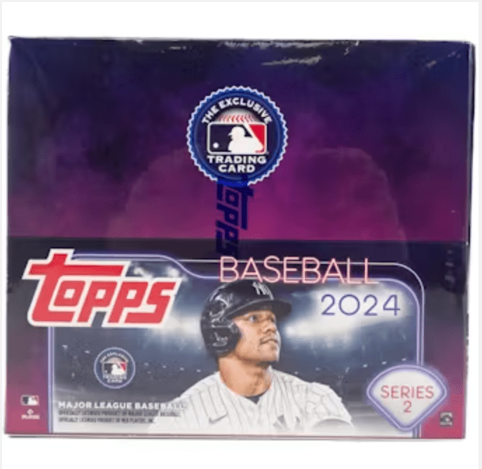 2024 Topps Series 2 Baseball Retail Display Box (20 Packs, 14 Cards Per Pack)