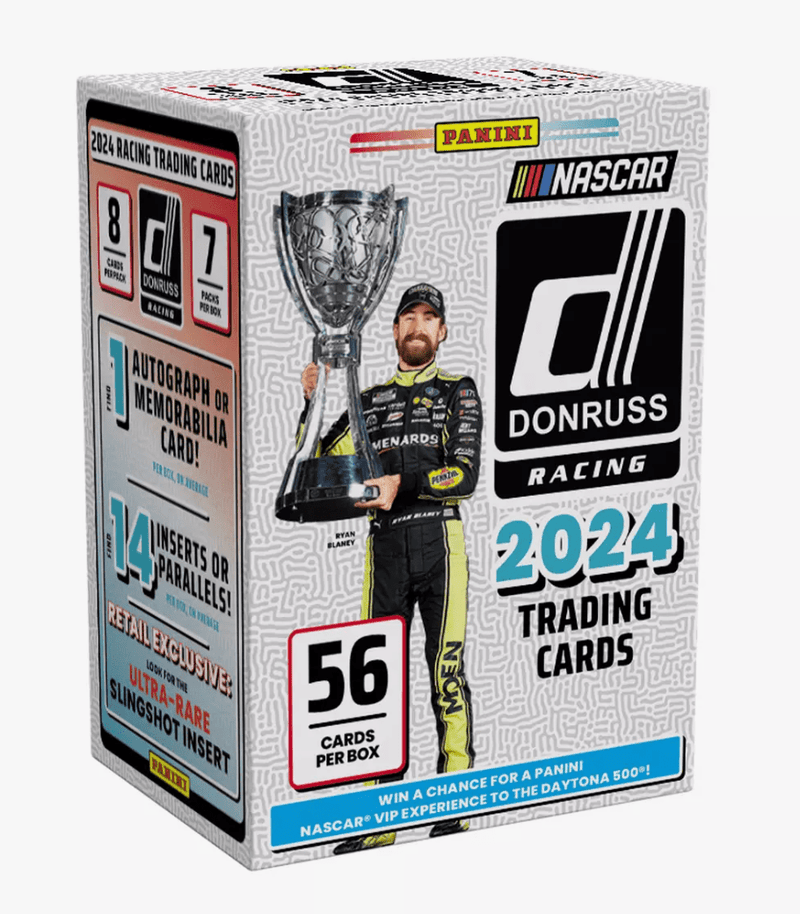 2024 Donruss Racing Nascar Blaster Box (7 Packs, 8 Cards Per Pack)