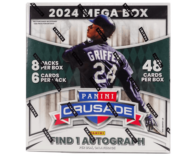 2024 Panini Crusade Baseball Mega Box (8 Packs, 6 Cards Per Pack)