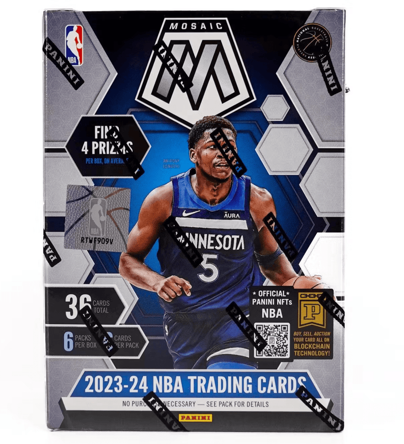 2023-24 Mosaic NBA Basketball Blaster Box (6 Packs, 6 Cards Per Pack)