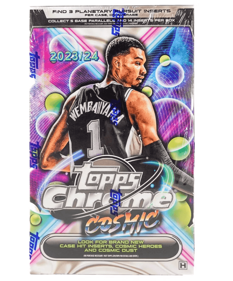 2023-24 Topps Cosmic Chrome Basketball Hobby Box (20 Packs, 4 Cards Per Pack)