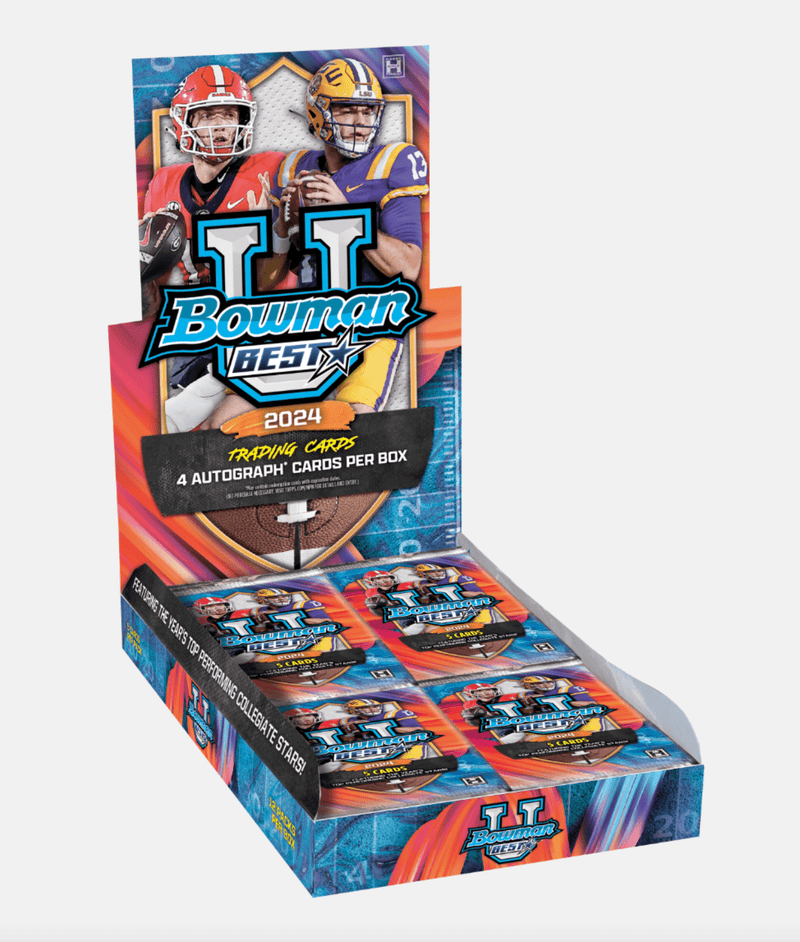 2024 Bowman U Best Hobby Box (12 Packs, 5 Cards Per Pack)