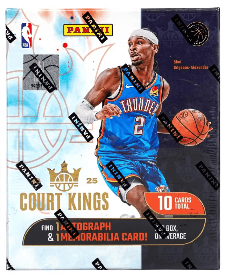 2024-25 Panini Court Kings Basketball Hobby (1 Pack Per Box, 10 Cards Per Pack)