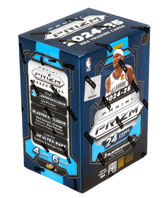 2024/25 Panini Prizm Basketball 6-Pack Blaster Box (6 Per Box, 4 Cards Per Pack)