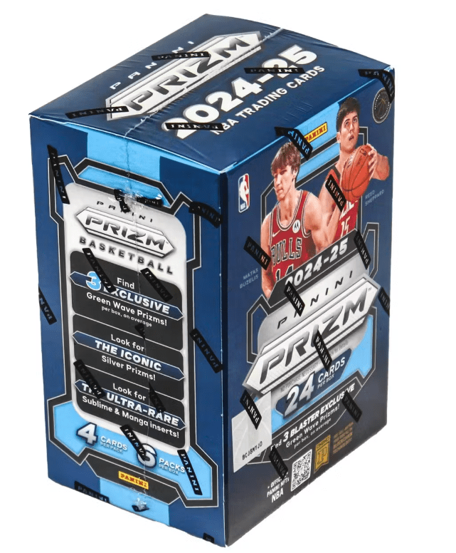 2024/25 Panini Prizm Basketball 6-Pack Hobby Blaster Box (6 Per Box, 4 Cards Per Pack)