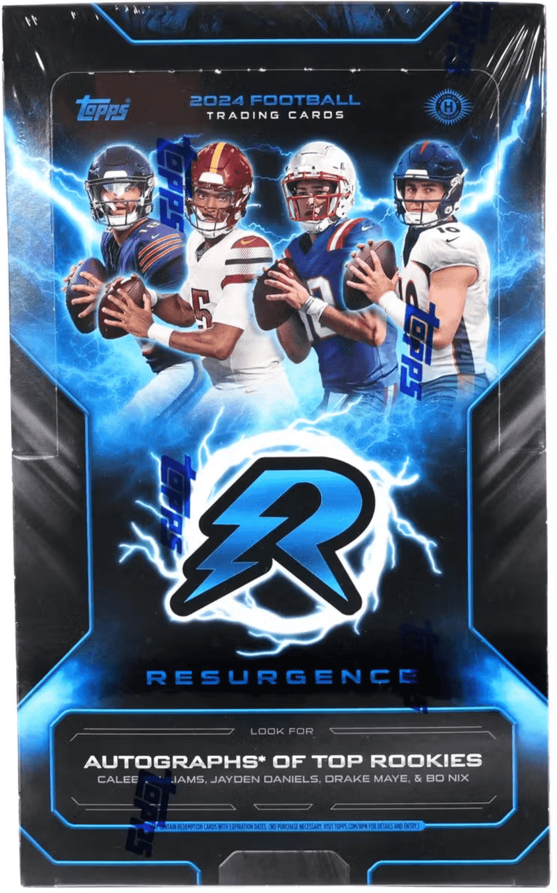 2024 Topps Resurgence Football Hobby Box (12 Packs Per Box, 8 Cards Per Pack)