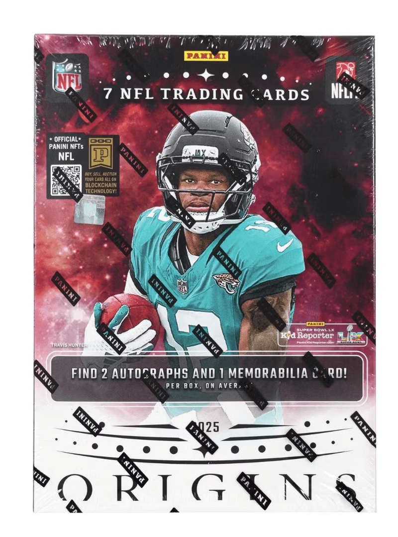 2025 Panini Origins Football (1 Pack Per Box, 7 Cards Per Pack)