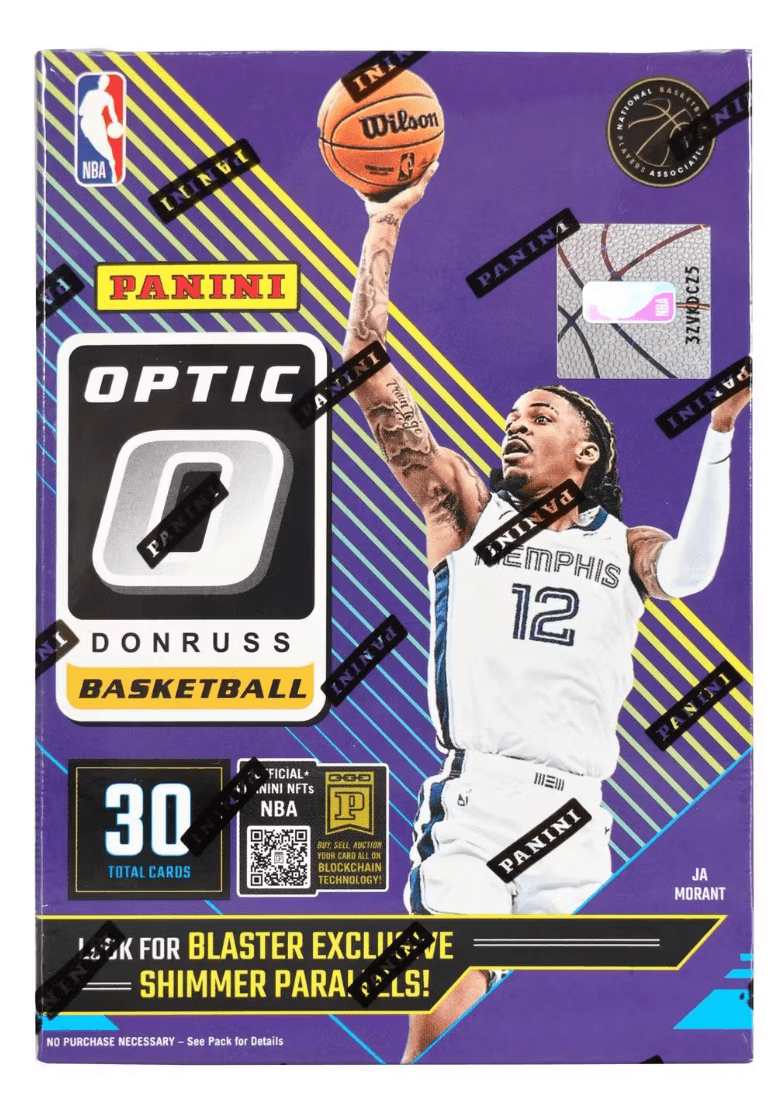 2024-25 Panini Donruss Optic Basketball Hobby Blaster Box (6 Packs Per Box, 5 Cards Per Pack)
