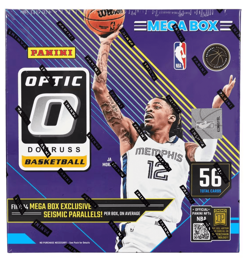 2024/25 Panini Donruss Optic Basketball Hobby Mega Box (7 Packs Per Box, 8 Cards Per Pack)