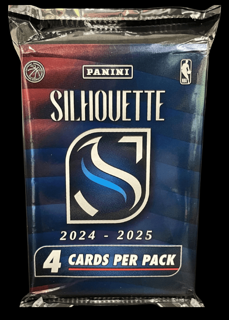 2024/25 Panini Silhouette Basketball Hobby Pack ( 1 Packs , 4 Cards Per Pack )