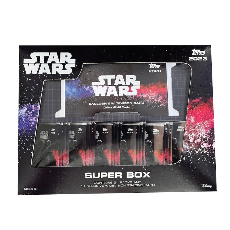 2023 Topps Star Wars Factory Sealed Hobby Box (24 Packs per Box, 7 Cards per Pack)