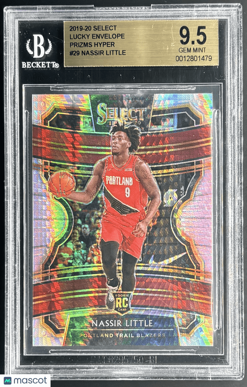 2019-20 Select Prizms Lucky Envelope Hyper Nassir Little 