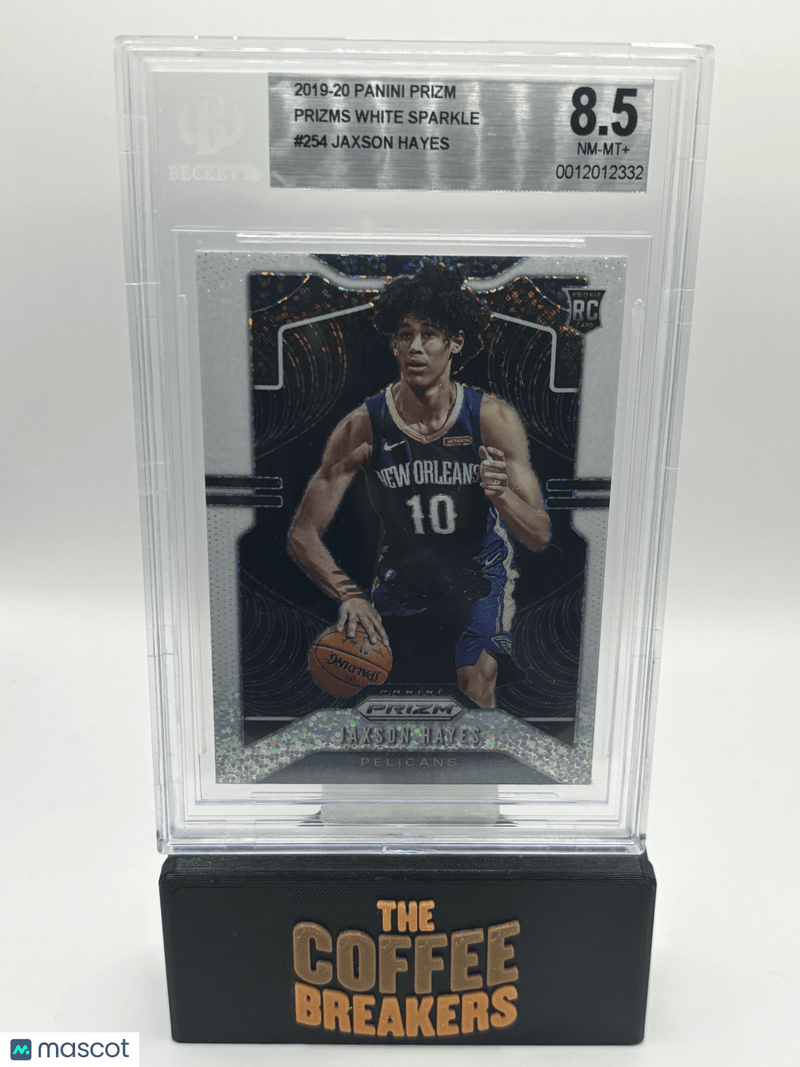 2019-20 Panini Prizm Prizms White Sparkle Jaxson Hayes 