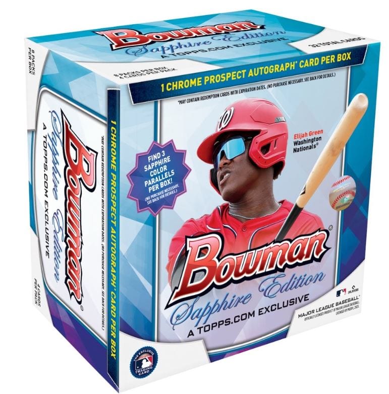 2023 Bowman Baseball Sapphire Edition (4 Cards Per Pack, 8 Packs Per Box)