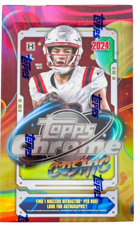 2024 Topps Chrome Cosmic Football Hobby ( 20 Packs Per Box, 4 Cards Per Pack)