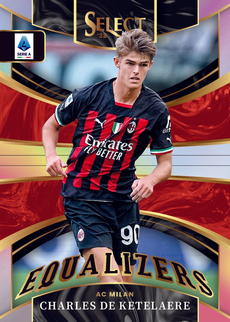 2022-23 Panini Select Serie A Soccer Hobby Box (12 cards per box, 5 cards per pack)