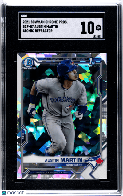 graded baseball cards north carolina Three Gift Box: MLB Edition Three Premium PSA/BGS Graded 10, 9.5 or 9 Cards Potential Rookie Autographs & Numbered RC RefractorsGift for Baseball Fansby Slabs of Heat Graded Baseball Cards The