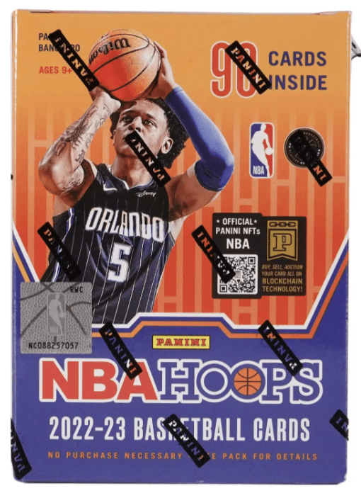 2022-23 Panini Hoops NBA Blaster Box (6 Packs Per Box, 15 Cards Per Pack)