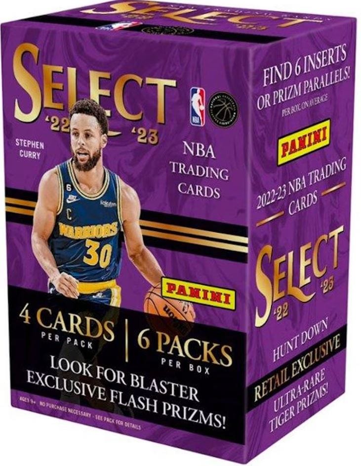 2022-23 Panini Select Basketball Blaster (4 Cards Per Pack, 6 Packs Per Box)
