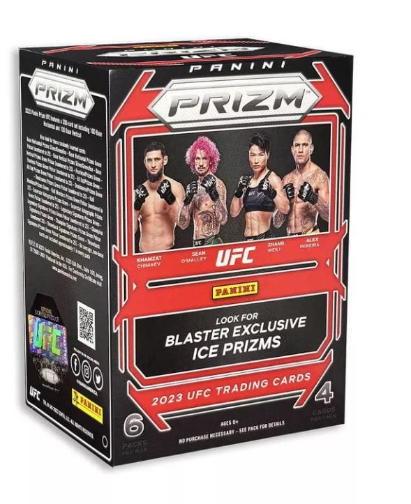 2023 Panini Prizm UFC Blaster (6 packs per box, 4 cards per pack)