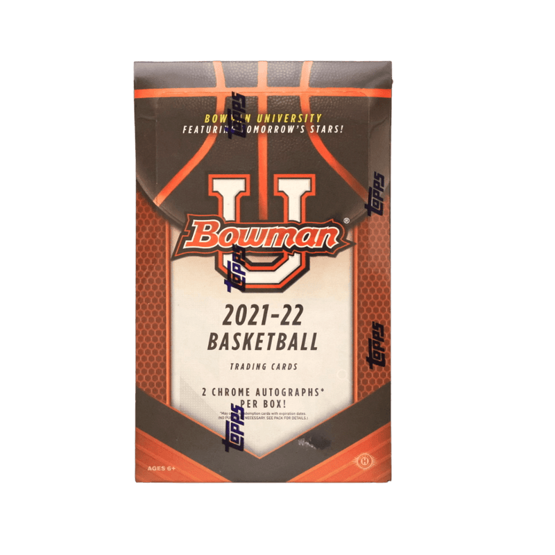 2021/22 Bowman University Basketball Hobby Box