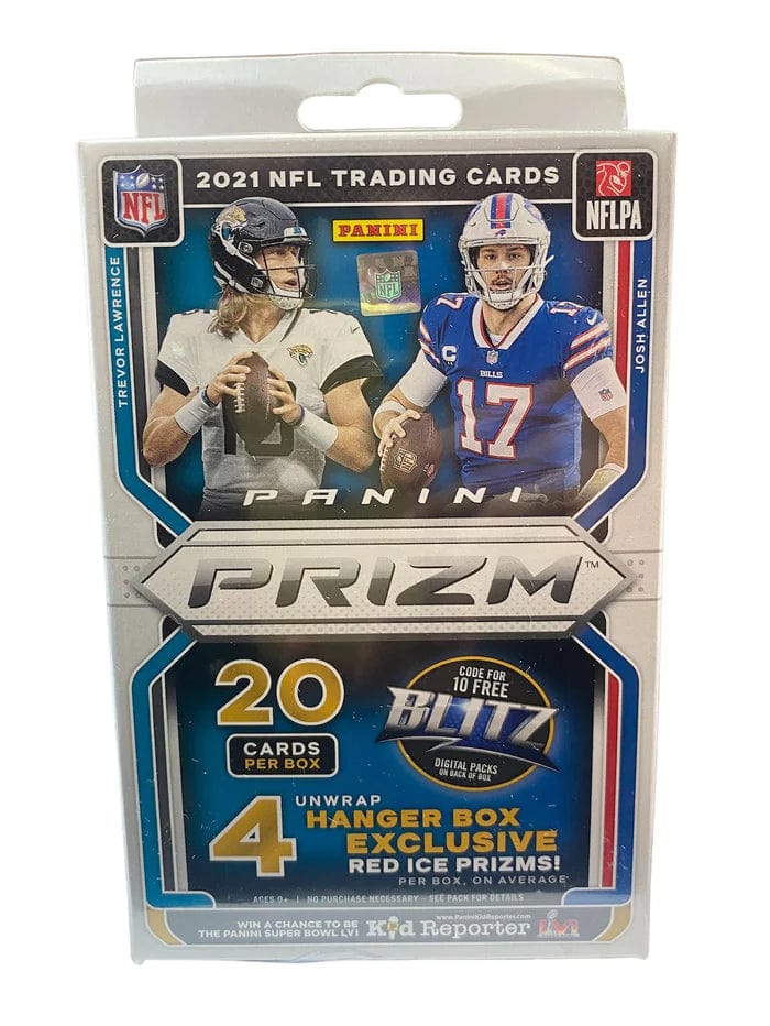 2021 Panini Prizm Football Hanger (1 pack per box, 20 cards per box)