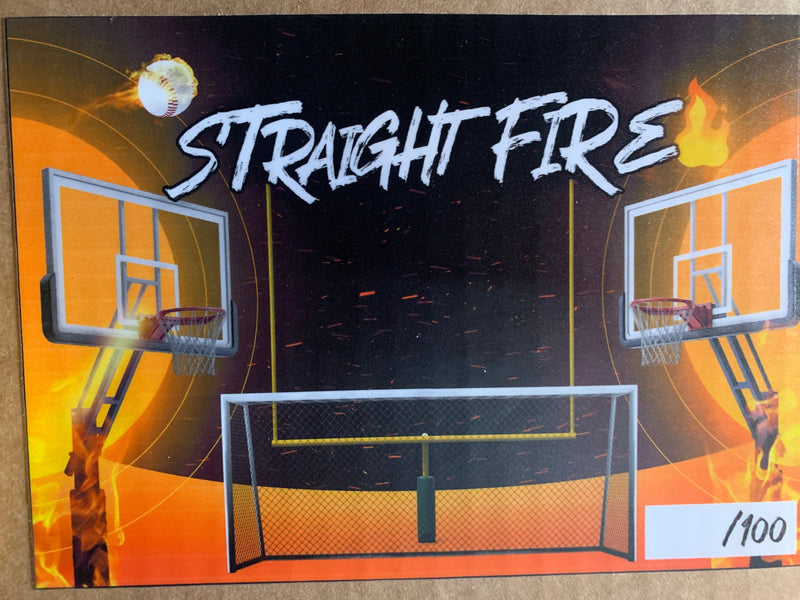 Straight Fire Multi Sport Platnium (1 or 2 Graded or Encased Cards Per Box) (Recommended Age: 15+)