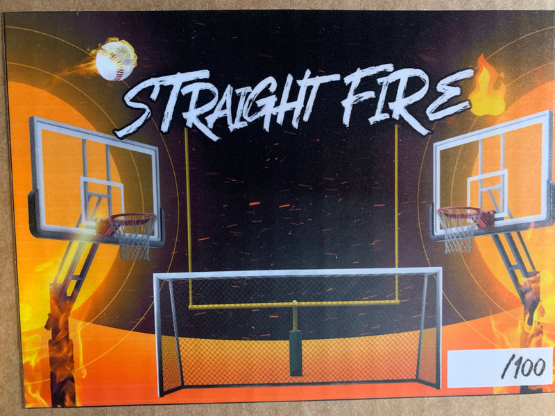 Straight Fire: Futbol Edition(1 or 2 Graded or Encased Cards Per Box)