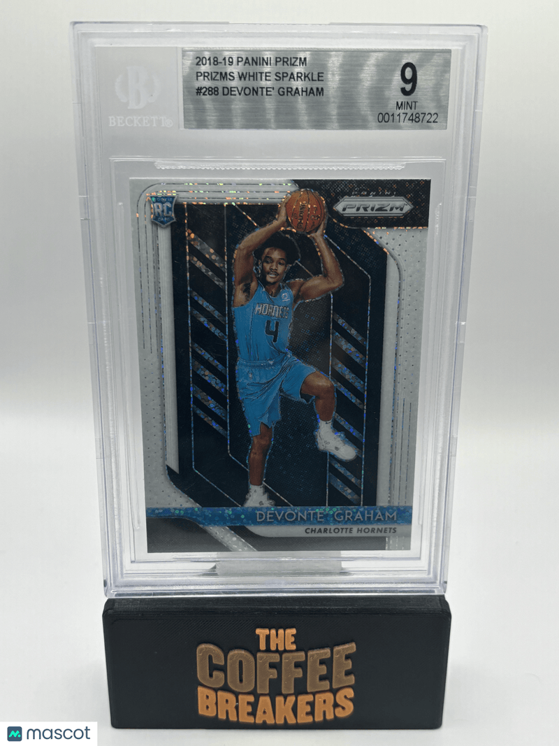 2018-19 Panini Prizm Prizms White Sparkle Devonte&