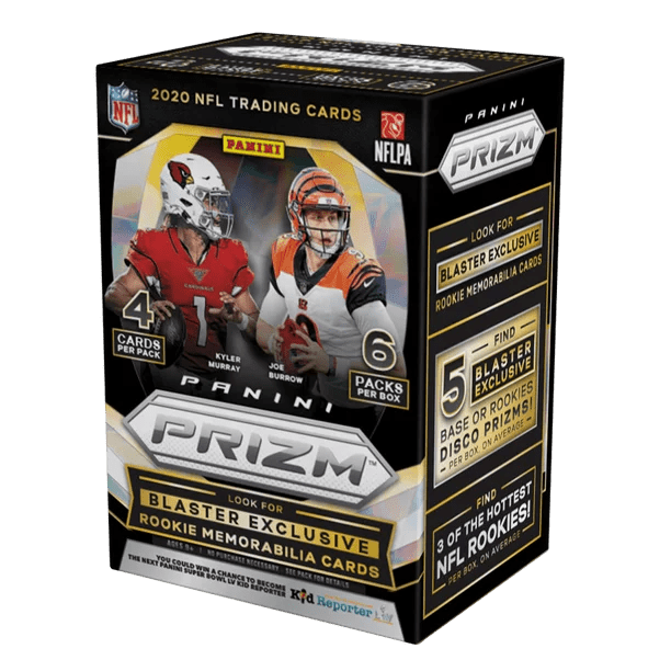 2020 NFL Prizm Football Blaster (6 packs per box, 4 cards per pack)