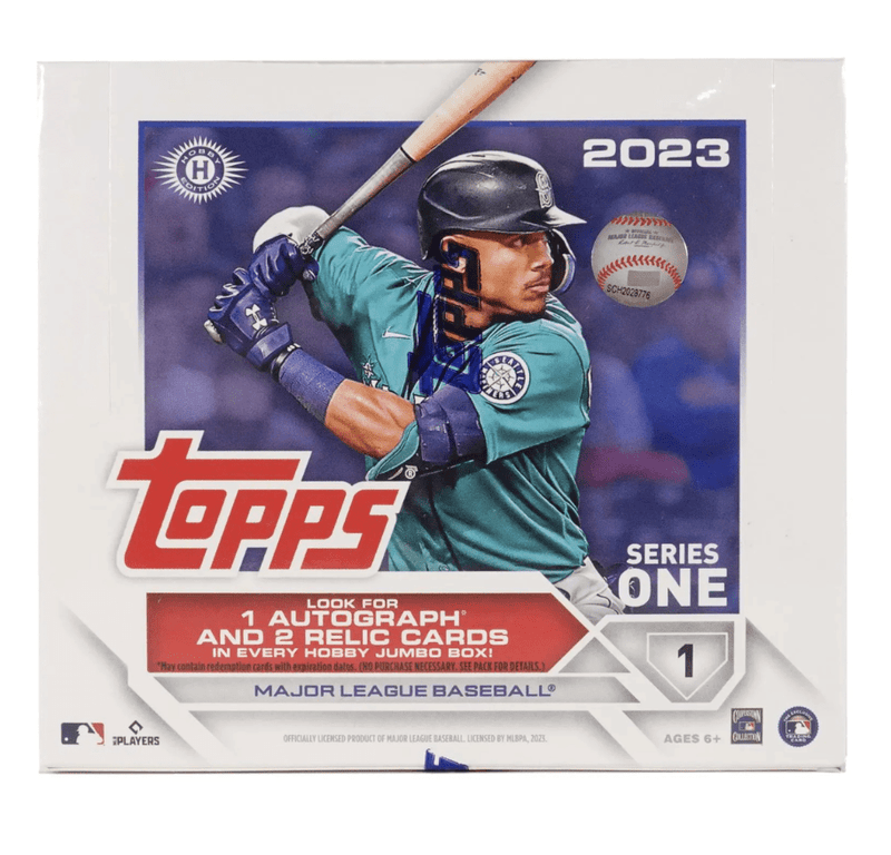 2023 Topps Series 1 Baseball Jumbo Box (Recommended Age: 15+ Years)