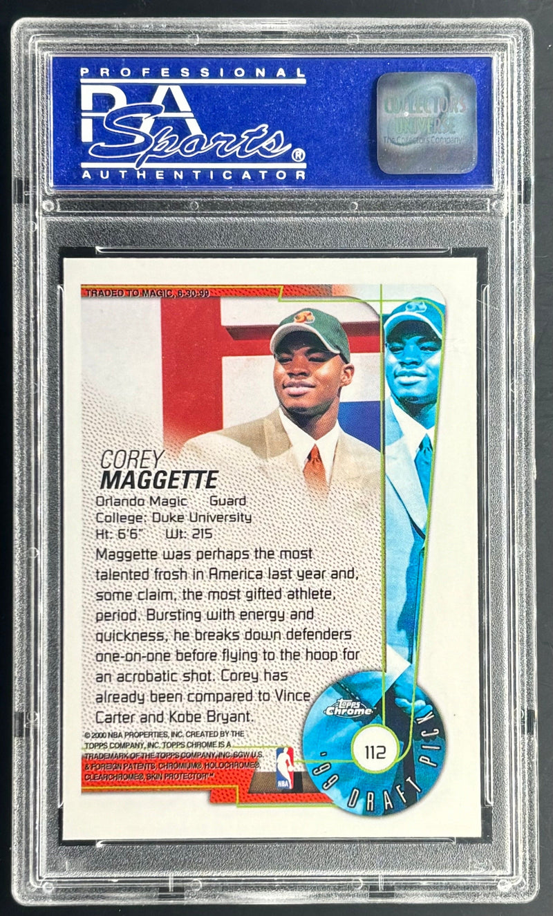 1999 Topps Chrome Corey Maggette 