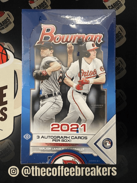 2021 Topps Bowman Baseball Jumbo Hobby Box (32 Cards Per Pack, 12 Packs Per Box)