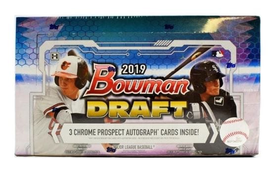 2019 Bowman Draft Baseball Jumbo Hobby Box