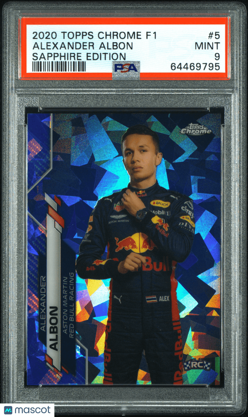 2020 Topps Chrome Formula 1 Sapphire Edition Alexander Albon 
