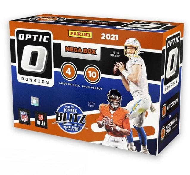 2021 Optic Donruss Mega Box (Bronze Parallels) (10 Packs Per Box, 4 Cards Per Pack)