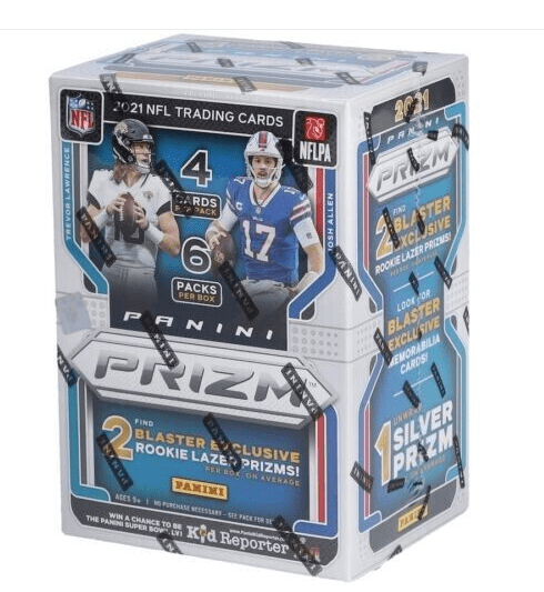 2021 Panini Prizm Football Blaster (4 Cards Per Pack, 6 Packs Per Box)