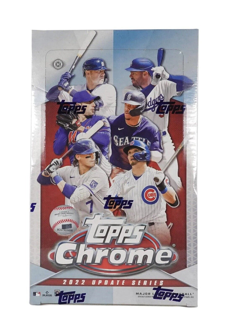 2022 Topps Chrome Update Series Baseball Hobby Box (24 Packs per Box, 4 Cards per Pack)