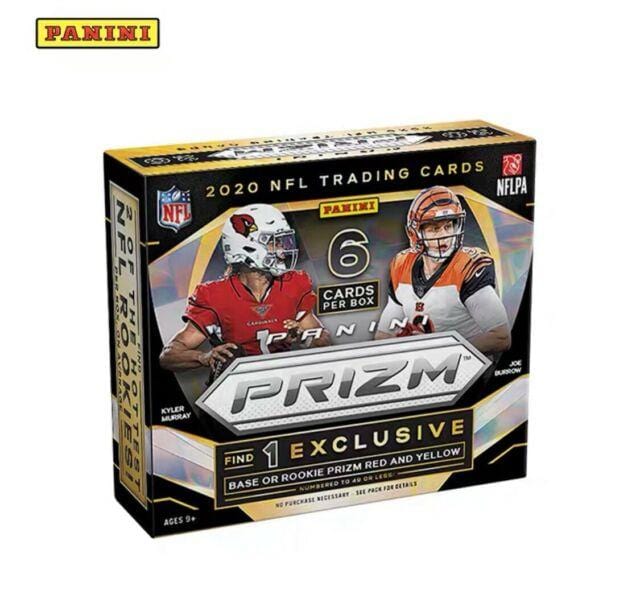2020 NFL Panini Prizm Football Tmall Sealed Box ( 1 Pack Per Box, 6 Cards Per Pack)