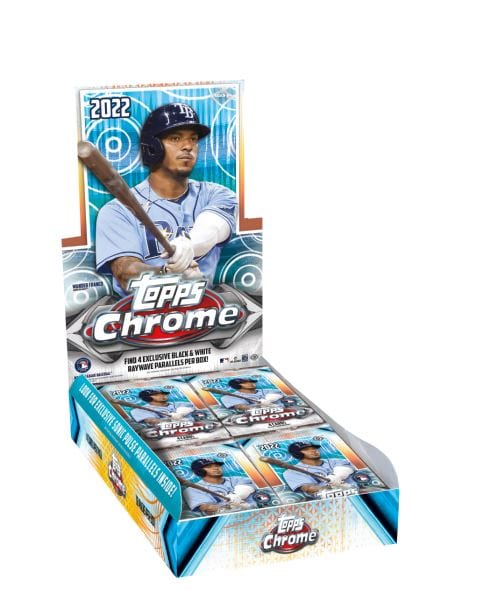 2022 Topps Chrome Sonic Baseball Hobby Lite Box (4 Cards Per Pack, 16 Packs Per Box)